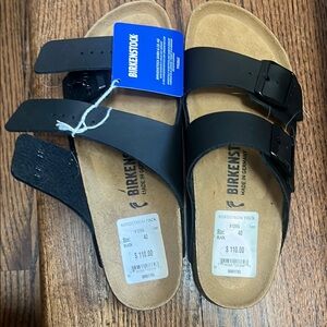 Birkenstock Classic Black Double Strap Sandals
